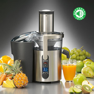 Gastroback Multi Juicer Digital 40128 mit Früchten und Gemüse